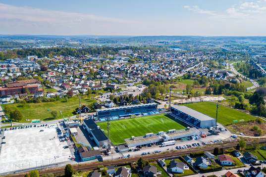 General view of Sarpsborg Stadion