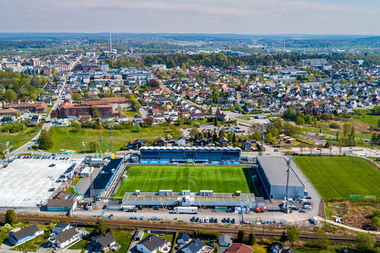 General view of Sarpsborg Stadion