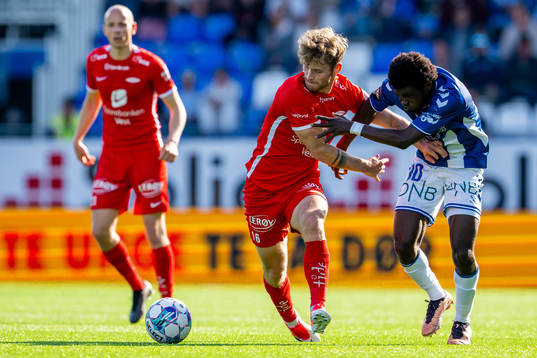 David Møller Wolfe of Brann and Christopher Bonsu Baah of