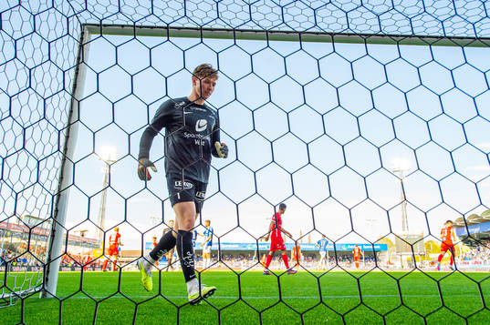 Goalkeeper Mathias Dyngeland of Brann