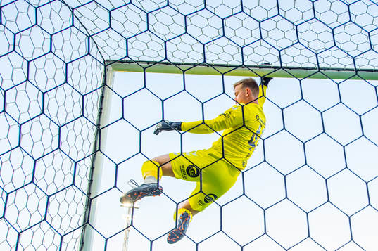 Goalkeeper Leander Øy of Sarpsborg 08