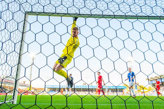 Goalkeeper Leander Øy of Sarpsborg 08