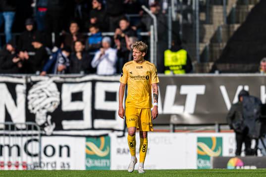 Albert Grønbæk of Bodø/Glimt looks dejected