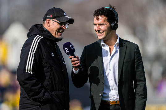 Kjetil Rekdal, head coach of Rosenborg, and Arilas