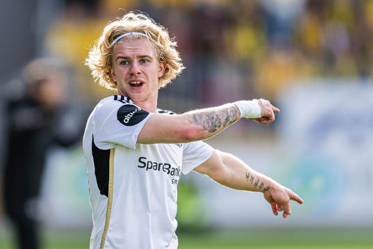 Edvard Tagseth of Rosenborg