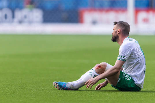 Hammarbys Mads Fenger Nielsen skadad