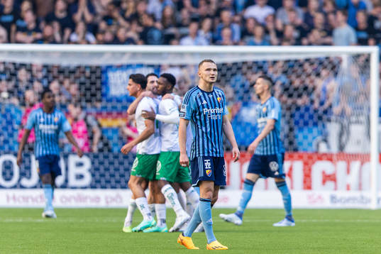 Djurgårdens Piotr Johansson deppar