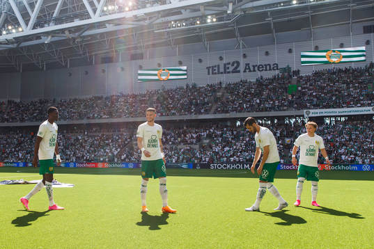 Hammarbys Nathaniel Adjei, Viktor Djukanovic, Adi Nalic och