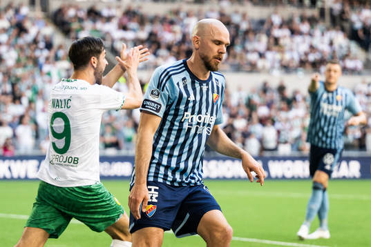 Djurgårdens Marcus Danielson deppar