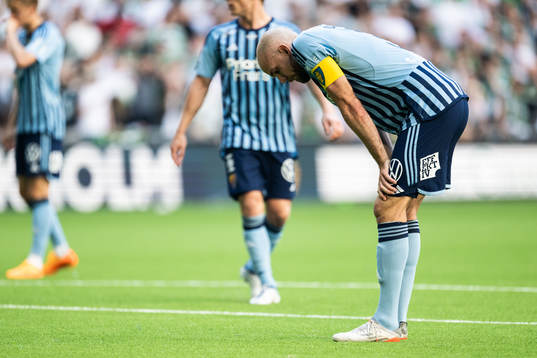 Djurgårdens Marcus Danielson deppar