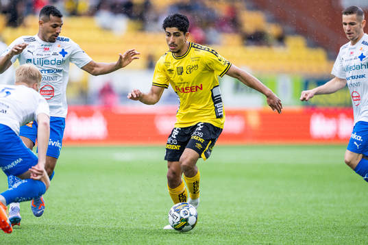 Värnamos Wenderson Oliveira do Nascimento och Elfsborgs