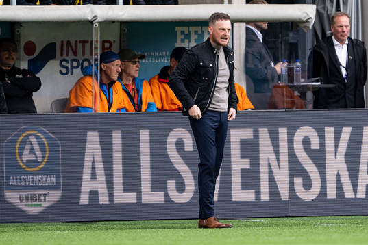 Värnamos tränare Kim Hellberg
