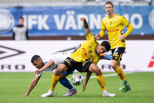 Värnamos Wenderson Oliveira do Nascimento och Elfsborgs