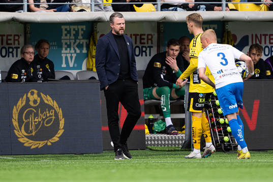 Elfsborgs manager Jimmy Thelin