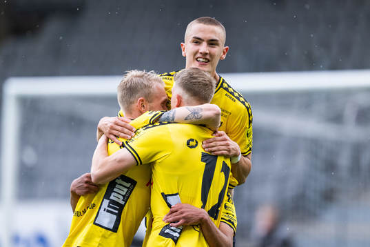 Elfsborgs Johan Larsson, Gustaf Lagerbielke och Alexander