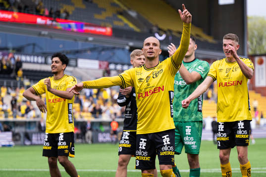Elfsborgs Niklas Hult jublar
