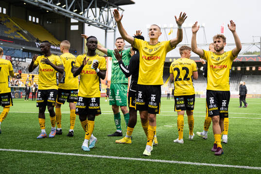 Elfsborgs Emmanuel Boateng, Gustaf Lagerbielke och Jack
