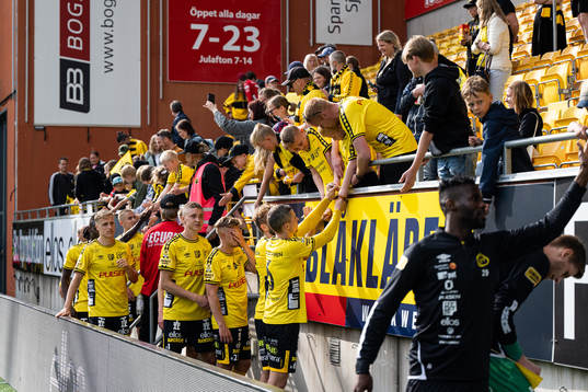 Elfsborgs spelare tackar publiken