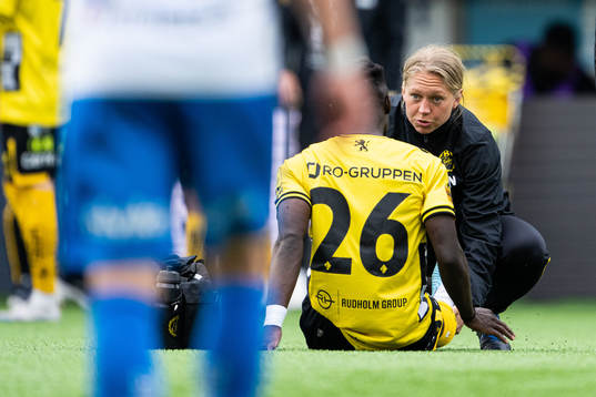 Elfsborgs fysioterapeut Tania Nilsson