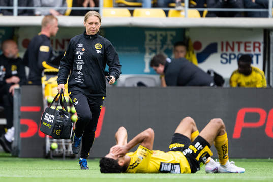 Elfsborgs fysioterapeut Tania Nilsson