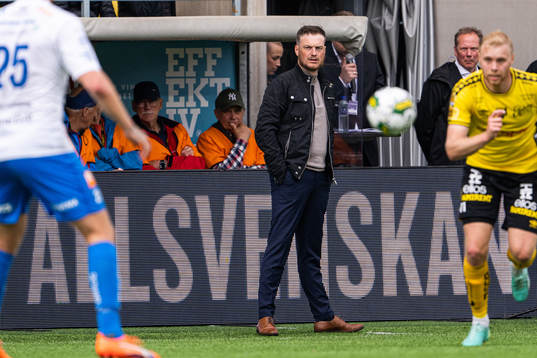 Värnamos tränare Kim Hellberg