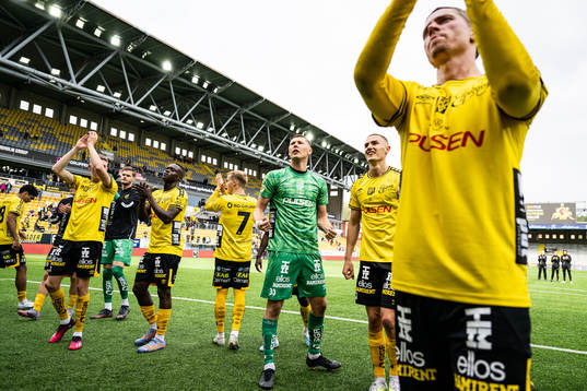 uElfsborgs spelare jublar