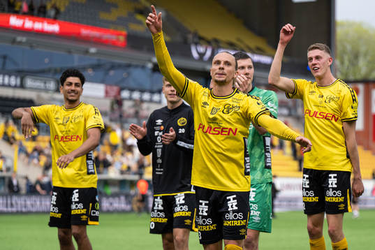 Elfsborgs Niklas Hult jublar
