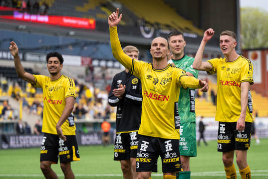 Elfsborgs Niklas Hult jublar