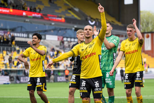 Elfsborgs Niklas Hult jublar