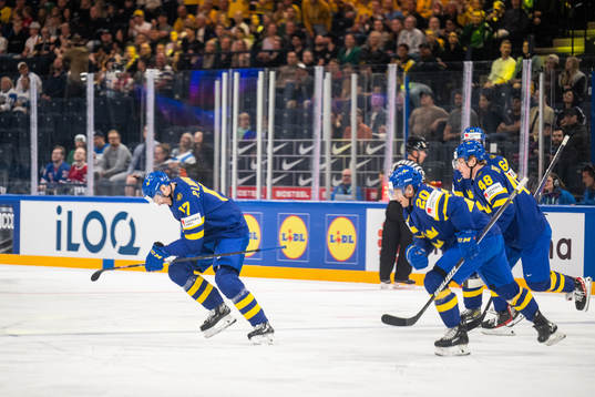 Pär Lindholm, André Petersson and Jonatan Berggren of