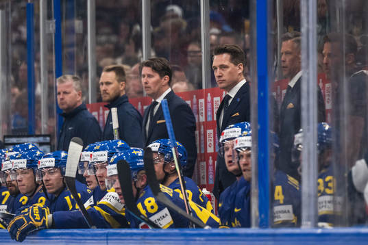 Head coach Sam Hallam of Sweden