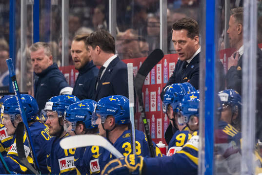 Head coach Sam Hallam of Sweden