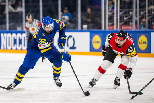 Lukas Bengtsson of Sweden and Henrik Neubauer of Austria