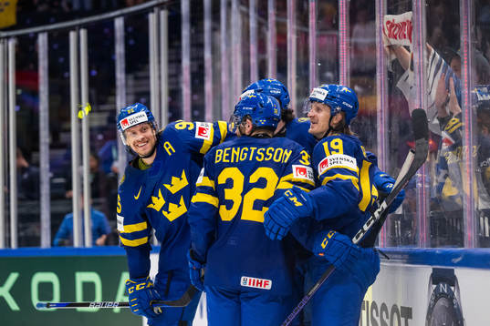 Jacob de la Rose, Lukas Bengtsson, Dennis Everberg and