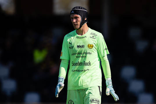 Mjällbys målvakt Noel Törnqvist