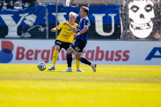 Mjällbys Otto Rosengren och Sirius Daniel Stensson