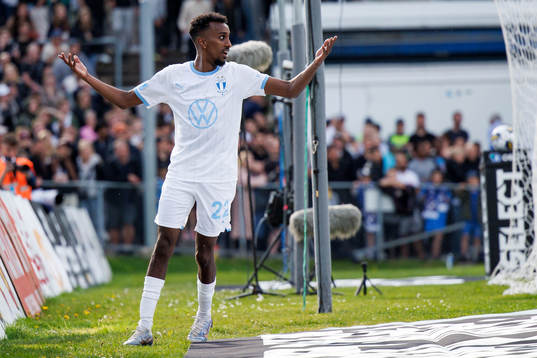 Malmö FFs Taha Ali reagerar
