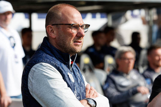 Halmstads tränare Magnus Haglund