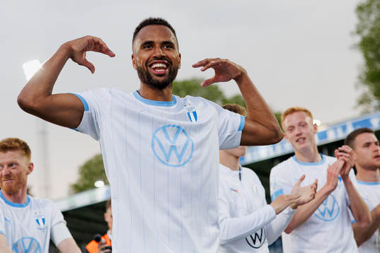 Malmö FFs Isaac Kiese Thelin jublar