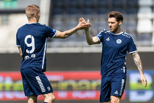 Utsiktens Lucas Hedlund och Karl Bohm jublar