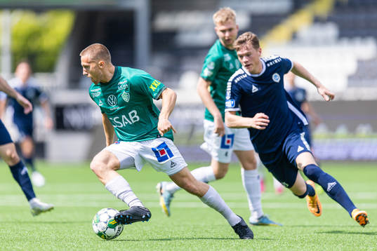 Brages Jacob Stensson och Utsiktens Albin Skoglund