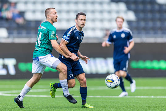 Brages Jacob Stensson och Utsiktens Predrag Randelovic