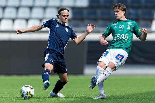 Utsiktens Fredrik Martinsson och Brages Johan Arvidsson