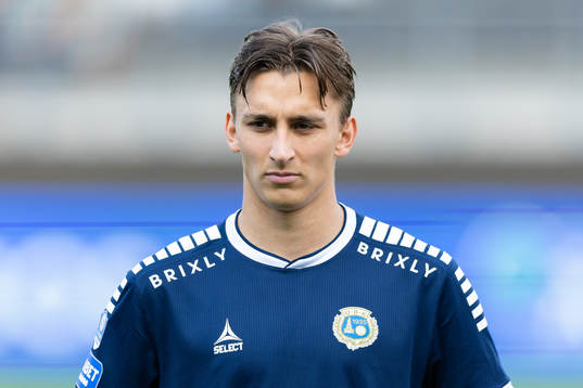 Utsiktens Wilhelm Nilsson på line up innan