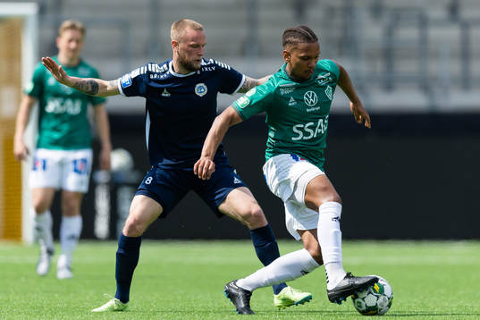 Utsiktens Alexander Faltsetas och Brages Seth Hellberg