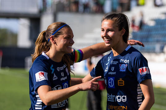Linköpings Nellie Karlsson jublar