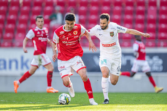 Bläddra bland fler bilder av Fotboll, Allsvenskan, Kalmar - Brommapojkarna