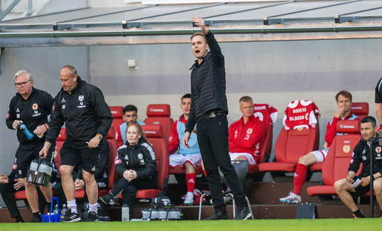 Kalmars tränare Henrik Jensen