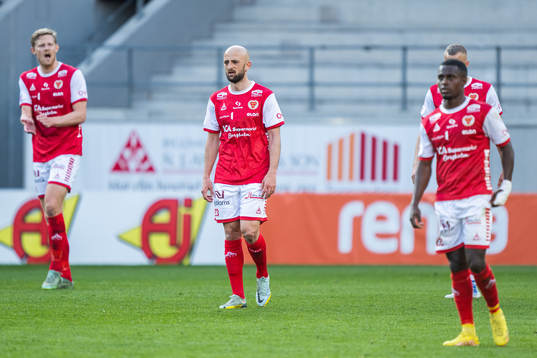 Kalmars Lars Saetra, Robert Gojani och Nahom Girmai Netabay