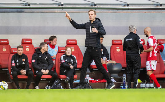 Kalmars tränare Henrik Jensen